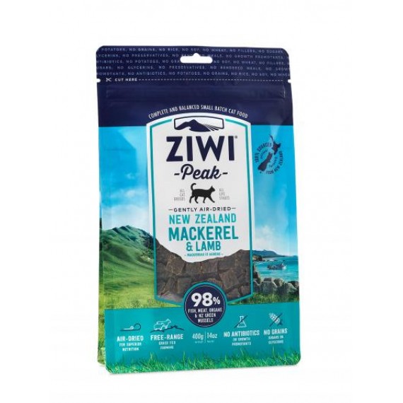ZiwiPeak 風乾無穀物鯖魚+羊肉貓糧 1kg