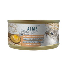 Aime Kitchen滋味嫩雞配鵪鶉蛋 無穀物 貓罐 75g #TQA75-S