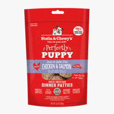 Stella & Chewy's Puppy Patties 凍乾生肉狗主糧 (幼犬系列 - 雞肉及三文魚配方) 5.5oz