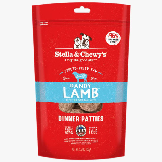 Stella & Chewy's Dinner Patties 凍乾狗糧脫水肉餅 - 羊羊得意 (羊肉配方) 25oz