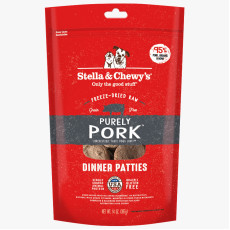 Stella & Chewy's Dinner Patties 凍乾狗糧脫水肉餅 -  豬全部都係豬 (豬肉配方) 14oz