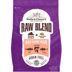 Stella & Chewy's Raw Blend Kibble 凍乾生肉外層低溫烘焙 +凍乾生肉粒 貓糧 - 野生捕撈配方 2.5磅