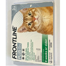 Frontline Plus 貓用跳蚤滴頸劑（1盒3枝）