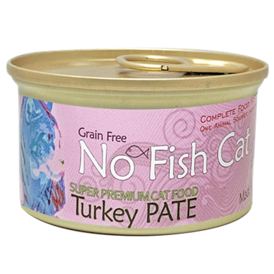 Petsay No Fish Cat 低敏單一蛋白系列－火雞肉醬主食罐 85g