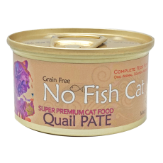 Petsay No Fish Cat 低敏單一蛋白系列－鵪鶉肉醬主食罐 85g