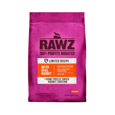 Rawz 無穀物單一動物蛋白全貓糧 - 兔肉 3.5磅